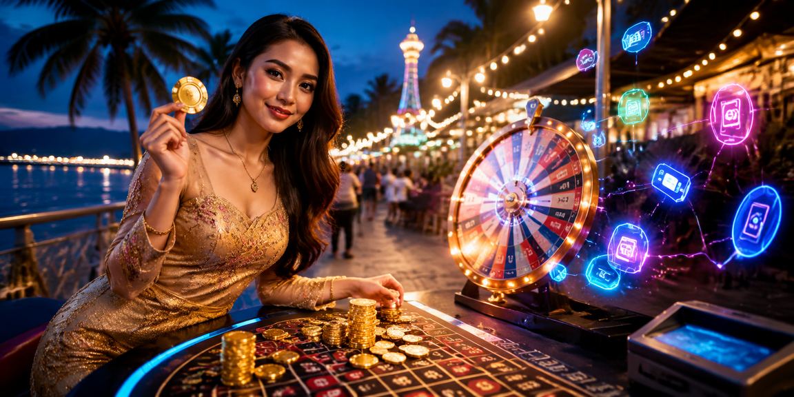 Permainan roulette dalam talian popular di Kuantan dengan reka bentuk tempatan